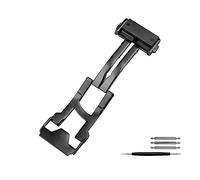 REFKIT Bracelet de montre Boucle en acier for Hublot for Fusion Classic for Big Bang for King Power Series Montre Boucle déployante 22m Cuir Caoutchouc Accessoires(Black,22mm)