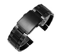 REFKIT For Diesel for DZ4318 for 4323 for 4283 for 4309 Bracelet de montre en acier inoxydable Homme Grand boîtier de montre Bracelet 26m(Black)