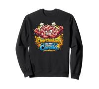 Réfléchir est Mon Cardio, Funny Brain Sweatshirt
