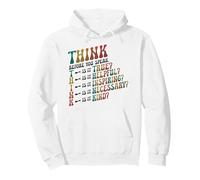 Réfléchissez Avant de Parler : Gentillesse des professeurs Sweat à Capuche