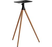 Reflecta Projector Stand Elegant BW schwarz / Walnuss Support à poser au sol inclinable, mobile, rotatif