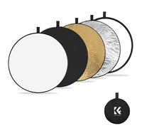 Réflecteur 5 en 1 - Panneau de Lumière Douce - 60cm - Pliable - Multicolore - Polyester