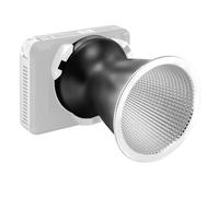 Réflecteur Amaran Mini à Monture Bowens pour Lampes COB Ray 60c/120c - 14,5 cm (5,71 Pouces), Angle de Faisceau de 25°, Mmultiplication de la Puissance Jusqu'à 5 Fois, 35 600 lux à 1 m