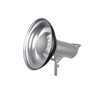 Réflecteur Beauty Dish 41 2cm Monture Bowens Nid d Abeille | Surface interne argentée, alliage d'aluminium, tissu doux pour une lumière uniforme, portraits et mode en studio