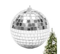 Réflecteur de boule disco, boule à facettes réfléchissante Aspect argenté, | Réflecteur Conception de lanière, pour les représentations sur scène, les mariage