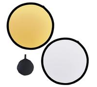 Réflecteur de lumière de studio, tissu réfléchissant, diffuseur pliable portable - Réflecteur circulaire pliable diffuseur portable avec sac
