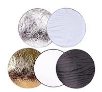 Réflecteur de lumière, diffuseur de lumière - Panneau diffuseur de lumière 5 en 1 | Réflecteur d'éclairage de Studio Photo Pliable, Panneau diffuseur de lumière pour éclairage de Studio Photo