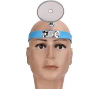 Réflecteur de miroir de tête, lumière d'examen du miroir du médecin, viseur frontal pour médecin nez oreille médecin chirurgie du miroir de tête