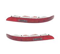 Réflecteur de Pare-Chocs arrière antibrouillard Compatible avec Q5 2009 2010-2015 2016, Cache de feu arrière réfléchissant pour Pare-Chocs arrière de Voiture 8R0945095 8R0945096 (2 pièces)