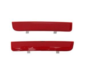 Réflecteur de Pare-Chocs Arrière, Feux Réfléchissants Rouges pour Range adapté pour Rover L322 2 2002-2015, visibilité Améliorée pour Une Conduite Sûre, 1 Paire Idéale pour Les Jours de Pluie