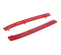 Réflecteur de Pare-Chocs Arrière, Paire ABS Gauche Droite Réflecteur de Pare-Chocs Arrière Rouge 7E0945105 de Remplacement pour T5 T6 2012-2016