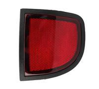 Réflecteur de Pare-chocs Arrière, Réflecteur de Pare-chocs Arrière de Voiture de Remplacement de Panneau de Réflecteur Latéral de Queue de Pare-chocs Rouge pour L200 Triton ML MN