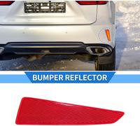 Réflecteur De Pare-Chocs Compatible pour Lexus Rx350 2016-2019, Réflecteur De Pare-Chocs Arrière Droit En Plastique Abs Durable Rouge Feu De Position