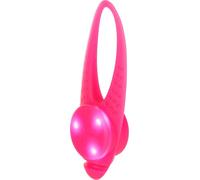 Réflecteur de sécurité en silicone pour laisse ou harnais, 8 cm, rose, Kerbl