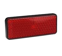 Réflecteur De Sécurité Pour Moto, Réflecteur De Feu Arrière De Moto, Réflecteur D'avertissement Réfléchissant Rectangulaire Rouge, Alerte De Sécurité, Treillis De Précision, Matériau Résistant