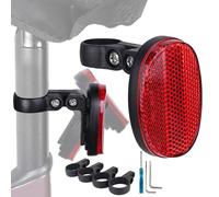 Réflecteur De Tige De Selle Vélo | Éclairage Fixation Tige de Selle,Feu Arrière Vélos,pour Hommes Famille Conduite Montagne Route VTT Adultes