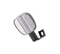 REFLECTEUR DE VELO AVANT BLANC 53.1MM CATADIOPTRE UNIVERSEL FREIN CANTILEVER VTT