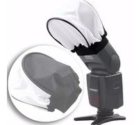 Réflecteur diffuseur flash externe compatible avec Sony Fujifilm softbox pliable bounce lambency professionnel HVL-F60M HVL-F43M HVL-F56AM HVL-F58AM HVL-F45RM EF-42 EF-X20 EF-X500 EF-20