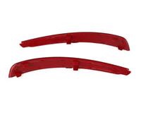 Réflecteur Droit Arrière Compatible Avec Skoda Pour Octavia 5E A7 2013 2014 2015 2016 2017, Réflecteur Pare-chocs Arrière Voiture Bande Avertissement Lentille Rouge 5E5945105(Left and Right)
