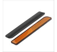 Réflecteur latéral de moto pour fourche avant pour une meilleure sécurité nocturne pour Sof Tail pour 883 1200 et (jaune)