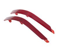 Réflecteur pare-chocs arrière pare-chocs arrière couvercle feu arrière revêtement pare-chocs arrière butée de frein rouge arrière gauche et droite pour Multivan T6 Transporter T6 Caravelle