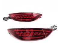 Réflecteur Pare-chocs Arrière Pour Hyundai Pour Accent Pour Verna Pour Brio Pour Solaris 2008-2015 1 Paire Feux D'avertissement Pare-chocs Arrière Avec Réflecteur(With LED Model C)