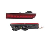 Réflecteur Pare-chocs Arrière Pour Mitsubishi Pour Lancer Pour Evolution X Pour Outlander Réflecteur Arrière Clignotant Séquentiel Feu Stop Feux Arrière(Red Lens C)