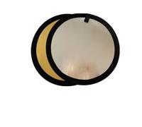 Réflecteur Photographique Diffuseur de lumière Studio Photo Portable 2 en 1, réflecteur Photographie Pliable, Accessoires d'extérieur(2 in 1-60cm-A)