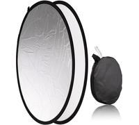Réflecteur pliable 2-en-1 BRESSER TR-8 argent/blanc 80cm rond