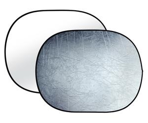 Réflecteur pliable 2-en-1 BRESSER TR-8 argenté/blanc 90x120cm
