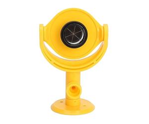 Réflecteur pour station totale, outil de topographie à prisme unique avec lentille en verre optique, réflecteur de haute précision pour tunnels, autoroutes et mines - modèle