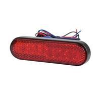 Réflecteur Rouge pour Moto Feu Arrière De Frein D'avertissement Position Latéral pour Et Scooter 12V Feux Arrière