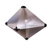 Réflecteur Signal Bateau 18 Pouces Pour Navigation | Construction aluminium, résistance marine, 12 pouces, visibilité accrue, fixation stable(12 Inches)