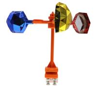 Réflecteur Solaire Anti-Oiseaux de Pinwheel pour Jardin Extérieur | Moulin à Vent Réfléchissant Anti Reflechissants, Lampe de Poche Solaire Automne Décoraion