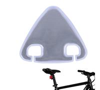 Réflecteur vélo de nuit - Panneau réflecteur arrière pour course de nuit | Fournit aux hommes et aux femmes un panneau d'avertissement temporaire qui permet de trouver facilement les conducteurs après