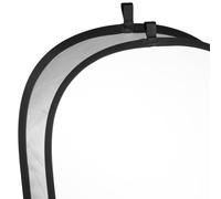 Réflecteur walimex pliable argent/blanc, 91x122 cm