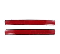 RéFlecteurs ArrièRe Compatible Avec Ssangyong Pour Rexton 2006-2017 1 Paire Réflecteurs Pare-chocs Arrière Lampe D'arrêt Réflecteur Lentille Rouge Sans Pièces Rechange Lumière