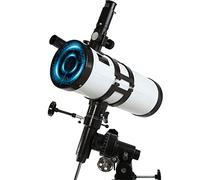 Réflecteurs astronomiques pour Enfants, pour débutants en Astronomie, Portables avec Support pour téléphone Portable et Film Bard