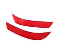 Réflecteurs de feux latéraux de pare-chocs arrière pour Mercedes-Benz W164 GL - Remplacement ABS rouge avec OEM 1648200974 L 1648201074 R, convient pour l'entretien de voiture et la sécurité routière