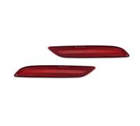 Réflecteurs de pare-chocs arrière voiture Gtinthebox, lentilles fumées/rouges, compatibles avec Chrysler Pacifica et Voyager 2017-2023, sans ampoule ni douille(Red Lens)