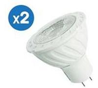 Reflecteurs led 5w gu5 300 lumens 2700k Elexity 455033 Blanc G