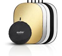 Réflecteurs pliants pour photographie avec étui de transport set pour photographie réflecteur,diffuseur de lumière pour studio (5 en 1 60 x 90 cm)