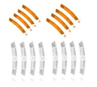 Réflecteurs Vélo ABS 125mm Kit 16 Sécurité Réflecteurs Vélo ABS | ABS pour robuste, 16 , /jaune/, sécurité pour jour et nuit, pour trafic routier(whole set)
