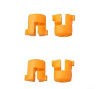 Réflecteurs Vélo ABS 125mm Kit 16 Sécurité Réflecteurs Vélo ABS | ABS pour robuste, 16 , /jaune/, sécurité pour jour et nuit, pour trafic routier(button only)