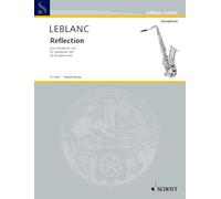 Reflection: Morceau imposé au concours pour jeunes saxophonistes de Dinant 1999. saxophone.