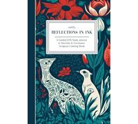 Reflections In Ink: A Guided LDS Study Journal & Doctrine & Covenants Scripture Coloring Book - 17 Green Red - 6"x9" | Enhance Notes, Inspirations, ... Father - Holy Ghost, Prayer, Gratitude, etc.