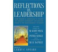 Reflections on Leadership by Larry C. Spears Hardcover Book Spears, Larry C., Spears (Auteur)