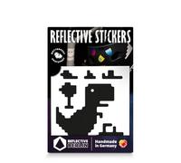 Reflective Berlin Decals Autocollants réfléchissants Adulte Unisexe, Trex Black, Taille Unique
