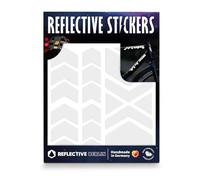 Reflective Berlin Unisexe - Adulte Shapes Reflex Stickers Chev White, Taille Unique