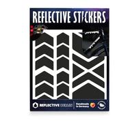 Reflective Berlin Unisexe - Adultes Shapes Reflex Stickers Chev Black, Taille Unique